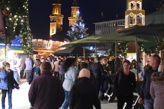 Der Weihnachtsmarkt in Ludwigshafen: Hier wollte ein zwölfjähriger Junge eine Bombe zu zünden.