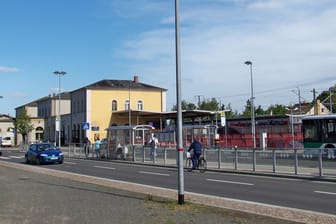 Der Bahnhof von Wurzen: Hier begannen die Auseinandersetzungen zwischen Ausländern und Einheimischen.