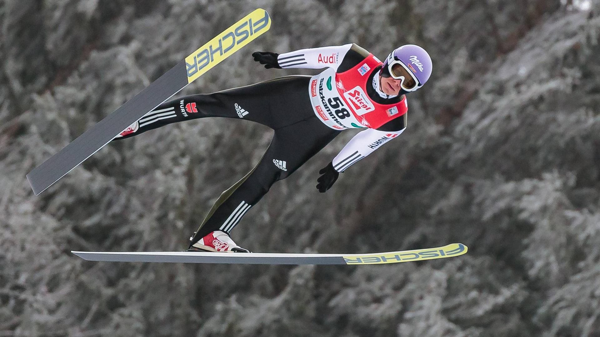 Für Andreas Wellinger war das Skifliegen am Kulm eher enttäuschend.