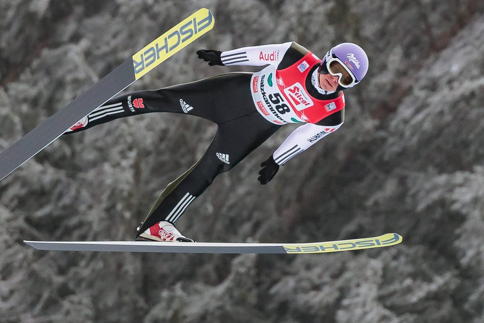 Für Andreas Wellinger war das Skifliegen am Kulm eher enttäuschend.