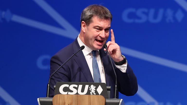 Markus Markus Söder: Der designierte bayerische Ministerpräsident kritisiert insbesondere einen AfD-Politiker.