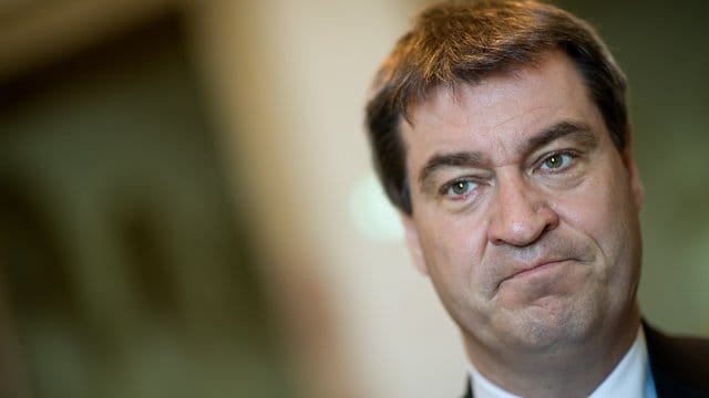 Markus Söder im vergangenen Jahr im bayerischen Landtag in München.