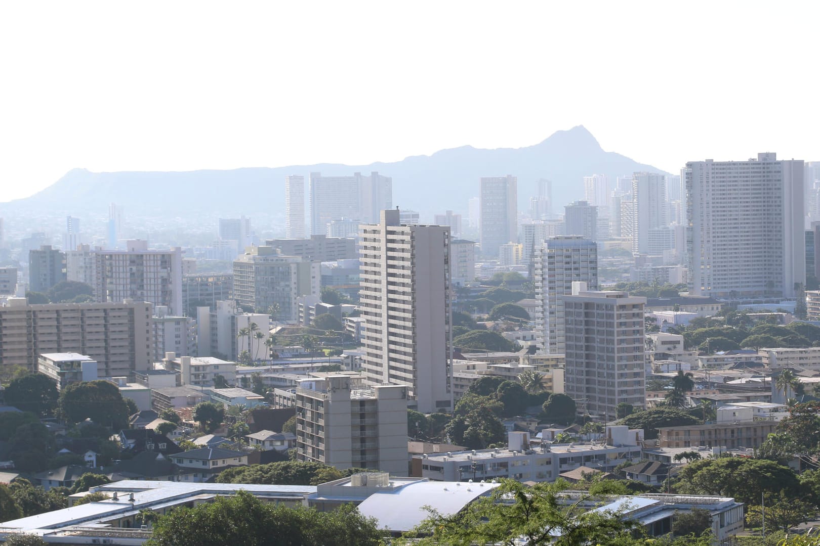 Honolulu auf O'ahu: In der Stadt brach aufgrund eines Fehlalarms Panik aus.