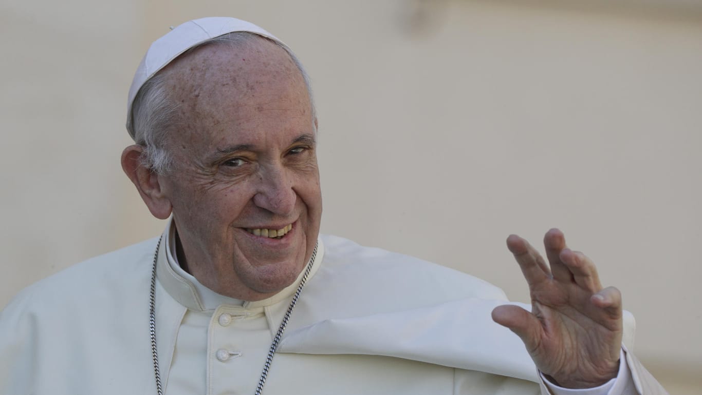 Papst Franziskus bei einer Kundgebung im Januar 2018: Auch für die katholische Kirche ist Migration ein wichtiges Thema.
