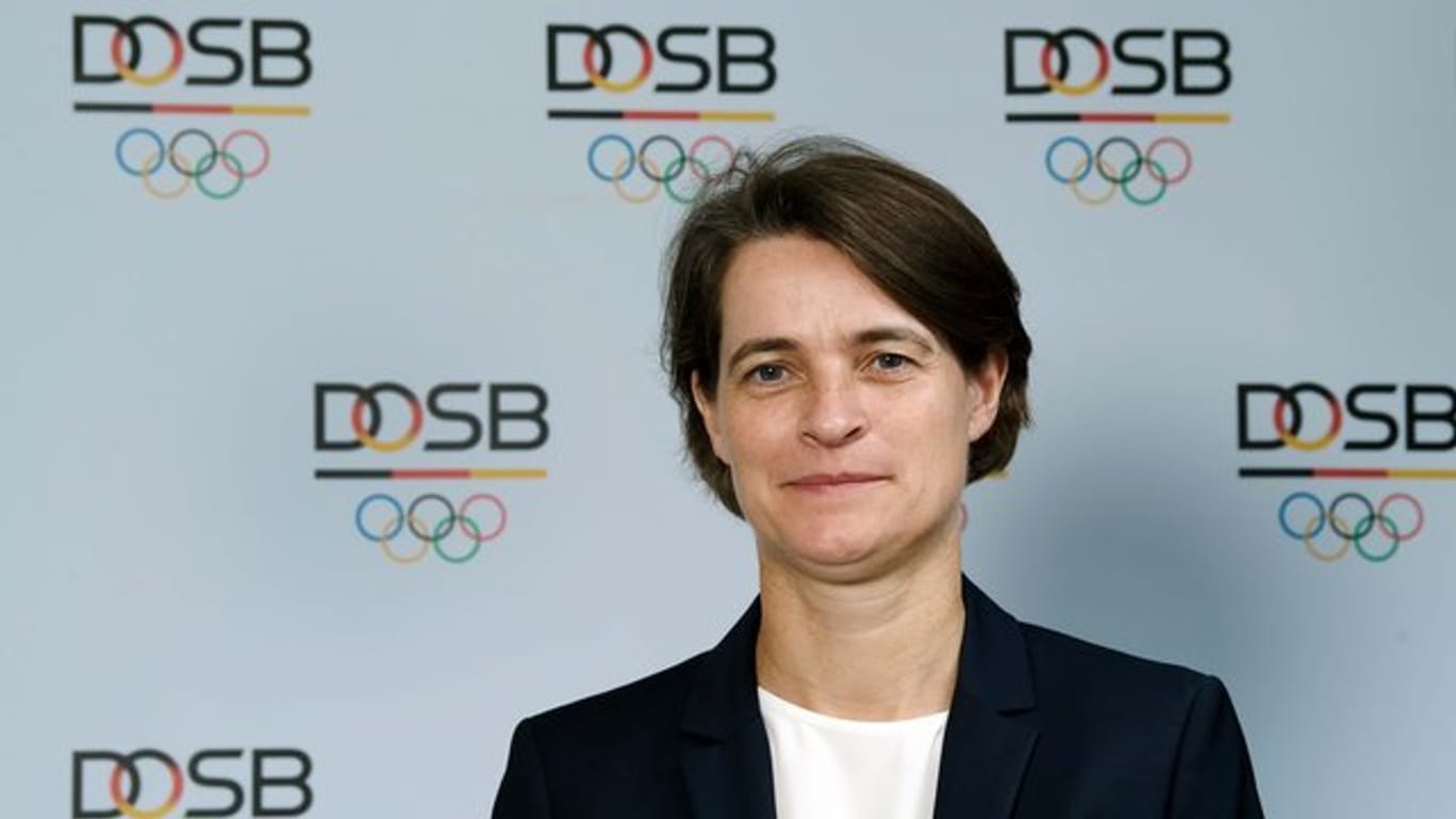 Die neue DOSB-Chefin, Veronika Rücker, wünscht sich Olympische Spiele in Deutschland.
