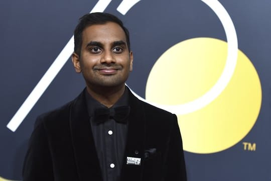 Schauspieler Aziz Ansari bei der Verleihung des Golden Globes.