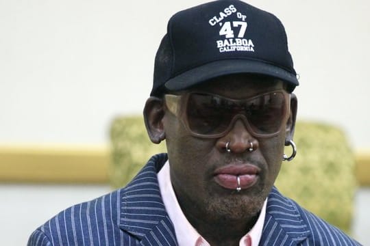 Dennis Rodman sorgt mal wieder für Schlagzeilen.