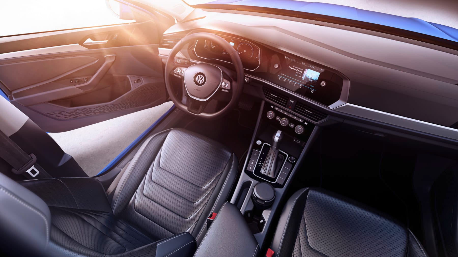 VW Jetta: Das Platzangebot liegt beinahe auf dem Niveau des europäischen VW Passat.