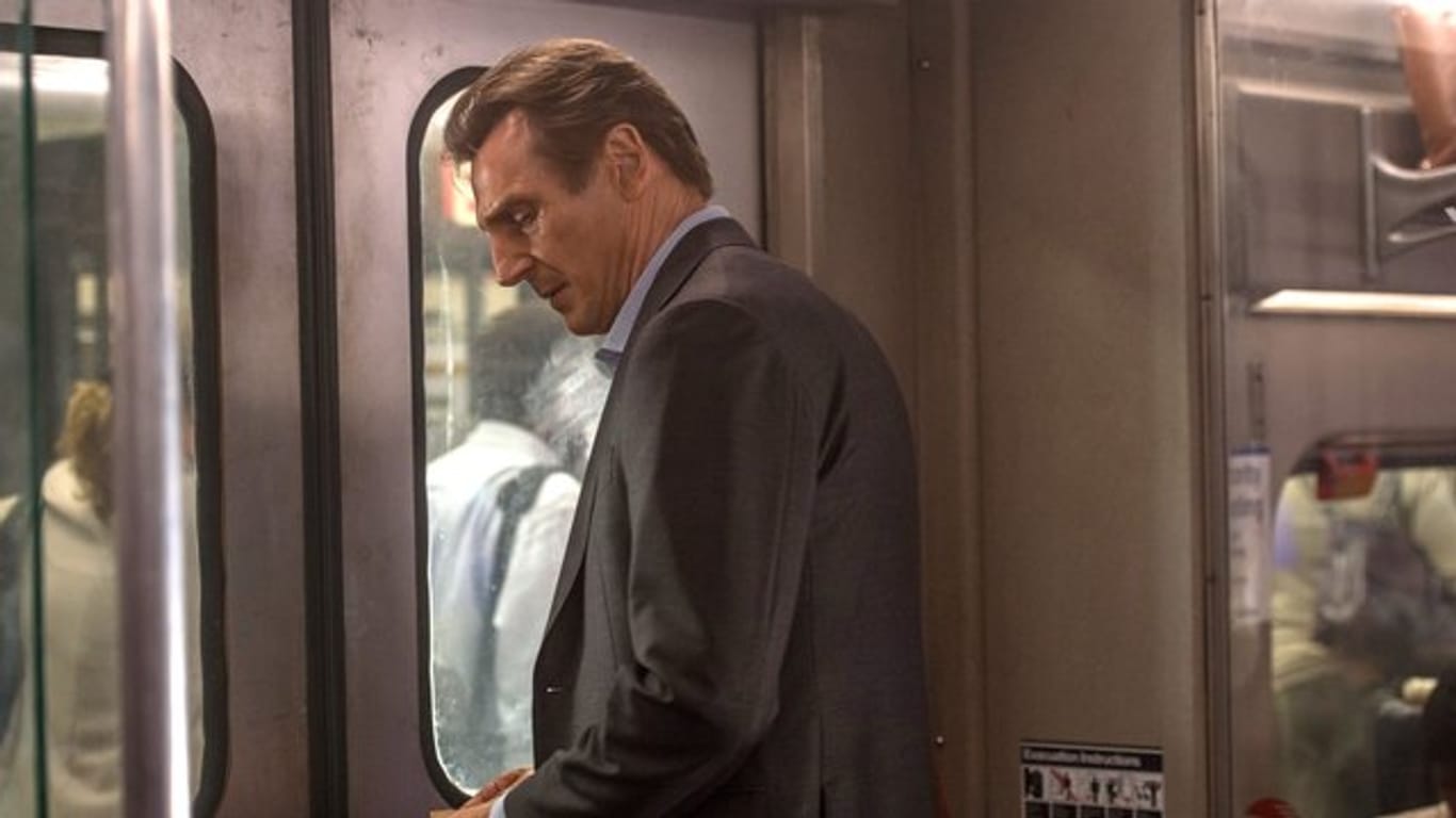 Liam Neeson als Michael MacCauley in einer Szene des Films "The Commuter".