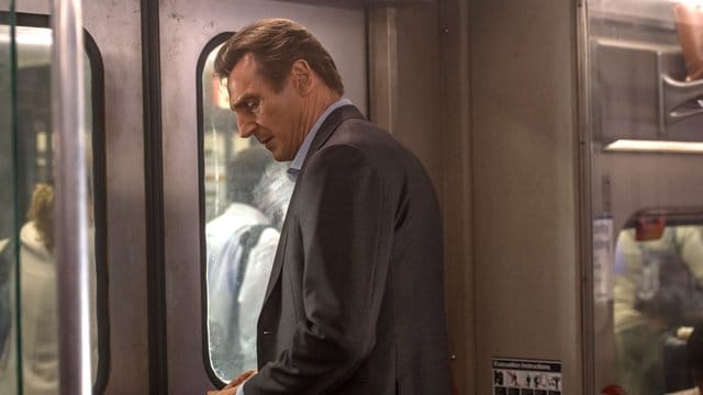 Liam Neeson als Michael MacCauley in einer Szene des Films "The Commuter".