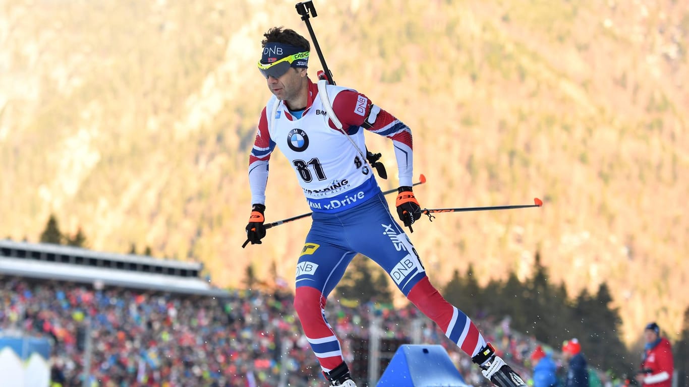 Ole Einar Björndalen: Beim Weltcup in Ruhpolding verpasste der Norweger seine letzte Chance auf ein Olympia-Ticket.