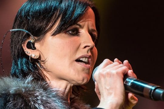 Dolores O'Riordan bei einem Auftritt mit ihrer Band in der polnischen Stadt Breslau.