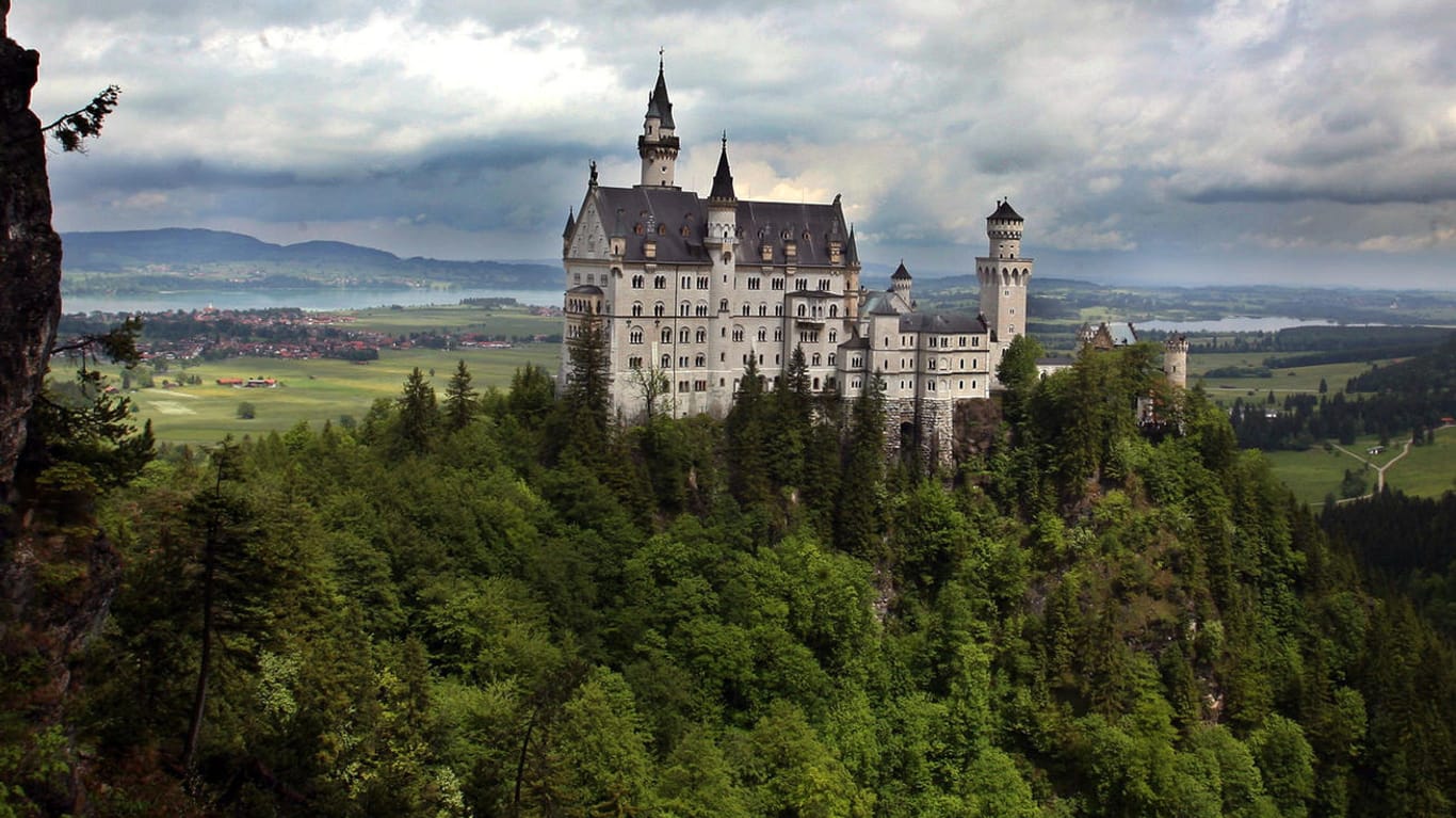 Schloss Neuschwanstein in Bayern: Der Freistaat ist der größte Zahler beim umstrittenen Länderfinanzausgleich.