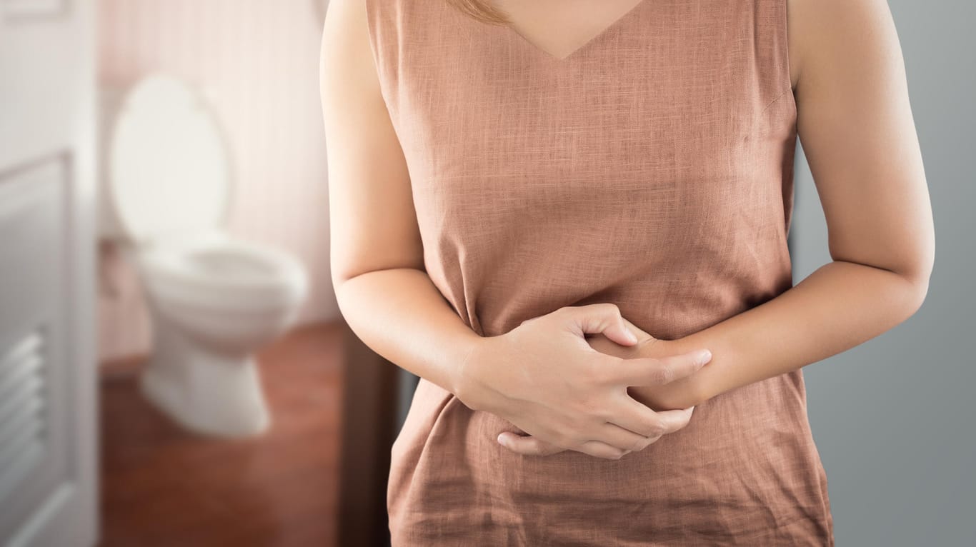 Darmprobleme in der Schwangerschaft: Durchfall ist kein klassisches Schwangerschaftssymptom, sondern entsteht entweder durch einen Erreger oder aber durch neue Ernährungsgewohnheiten.