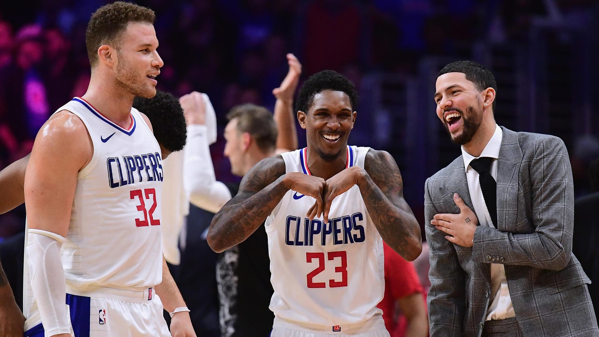 Clippers-Stars Griffin, Williams und Rivers nach der Partie: In der Kabine wäre es beinahe zu Handgreiflichkeiten gekommen.