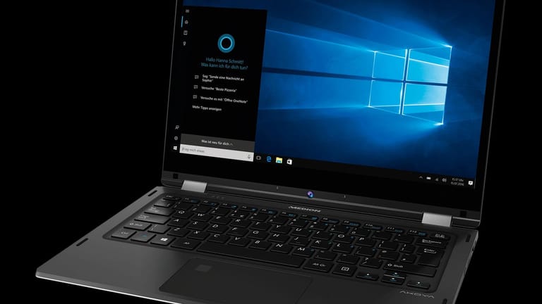 Medion Akoya E3216: Laptop und Tablet in einem