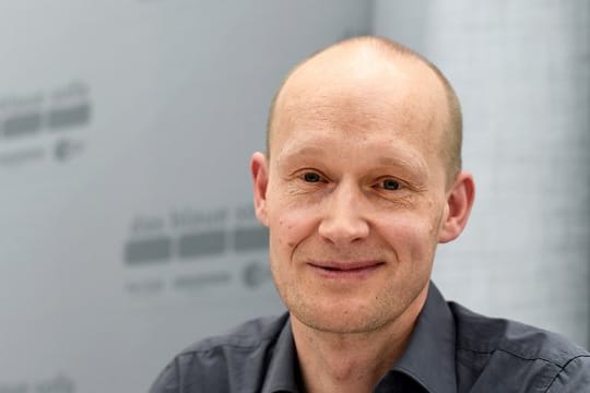 Arno Geiger 2015 auf der Buchmesse in Leipzig.