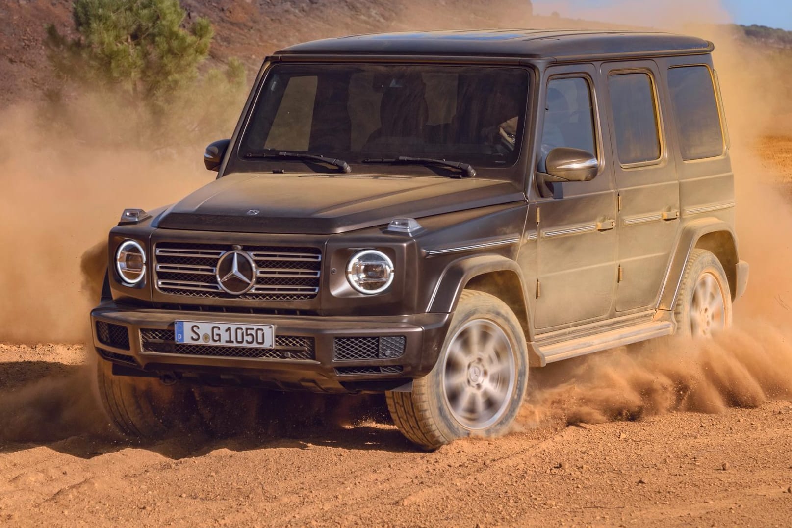 Die neue Mercedes-Benz G-Klasse: Sie wurde on- und offroad mit vielen kleinen Extras aufgefrischt.