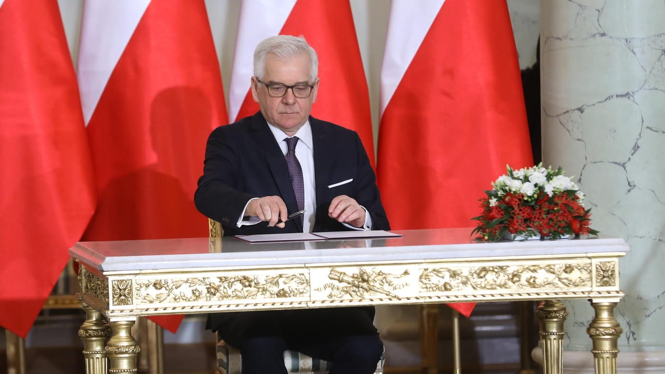 Polens Außenminister Jacek Czaputowicz: Reparationszahlungen sind für ihn vorerst kein Thema