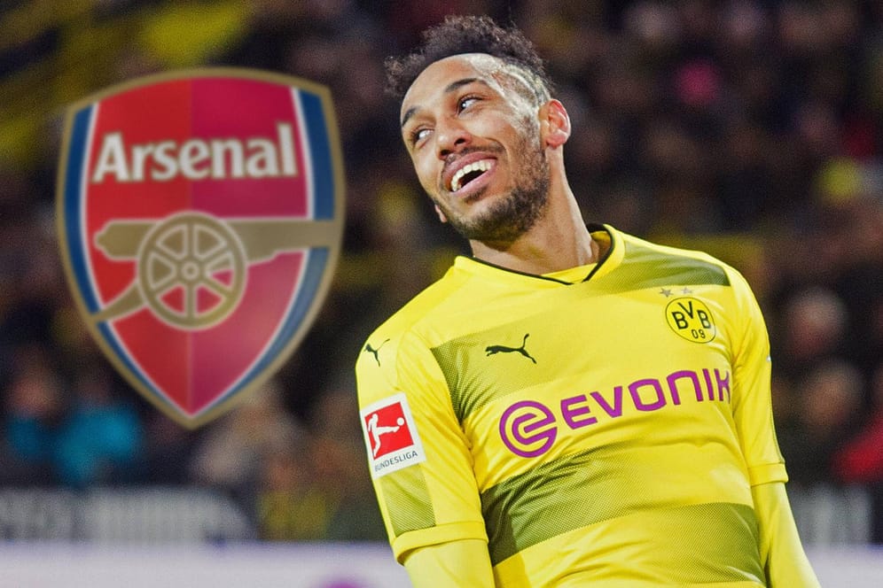Pierre-Emerick Aubameyang: Der Stürmer von Borussia Dortmund flirtet offensiv mit dem FC Arsenal.