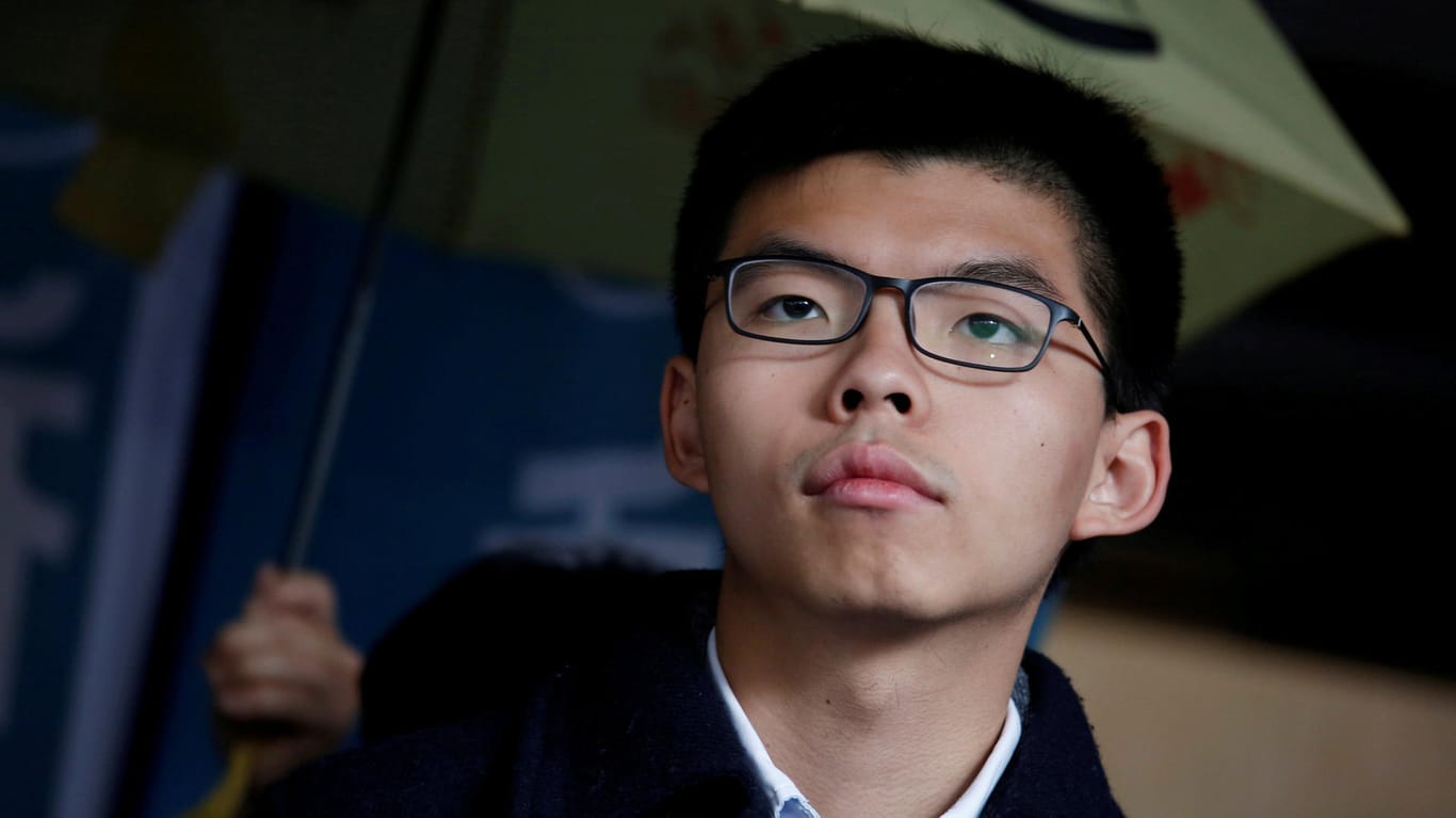 Im Zusammenhang mit den "Regenschirm-Protesten" in Hongkong war Joshua Wong bereits zu einer sechsmonatigen Haftstrafe verurteilt worden.