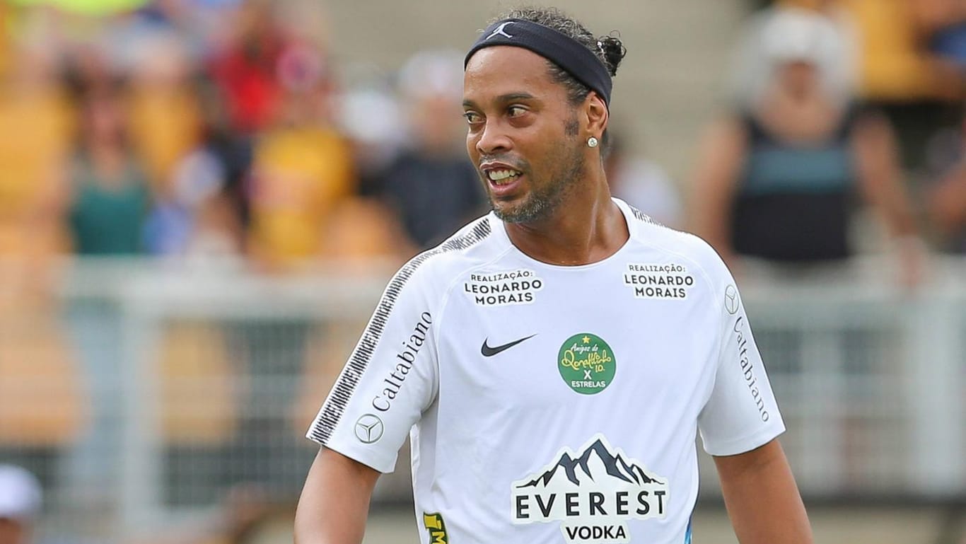 Ronaldinho bei einem Benefizspiel im Dezember: Der Brasilianer will nie wieder professionell spielen.