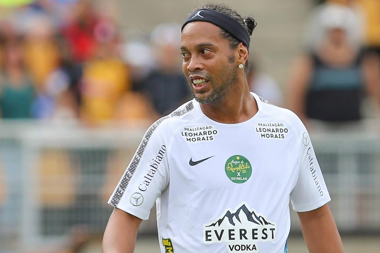 Ronaldinho bei einem Benefizspiel im Dezember: Der Brasilianer will nie wieder professionell spielen.