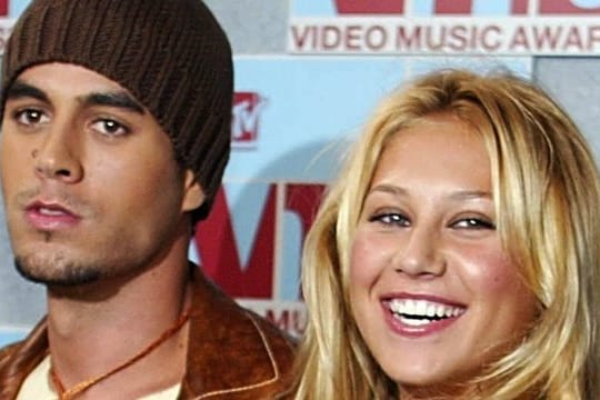 Enrique Iglesias und Anna Kurnikowa 2011 in New York.