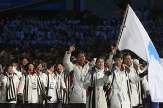 2006 liefen die Sportler aus Süd- und Nordkorea Eröffnungsfeier in Turin mit einer Flagge der koreanischen Halbinsel ein.
