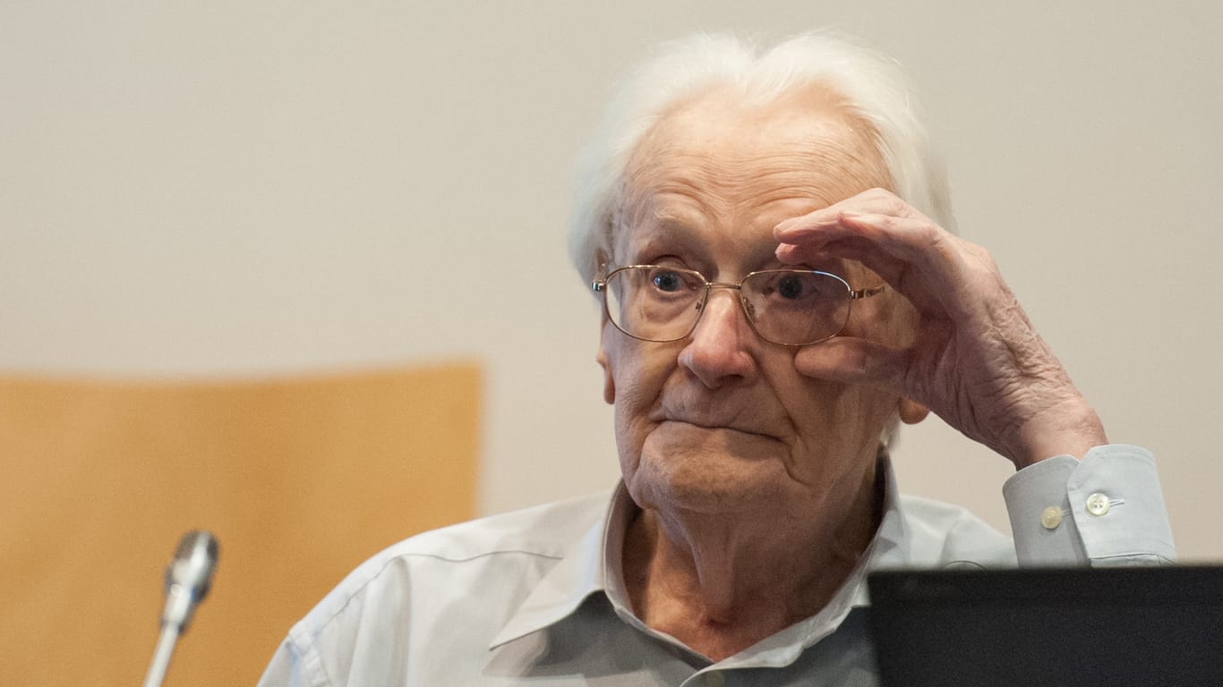 Der Angeklagte Oskar Gröning: 70 Jahre nach Ende der Nazi-Diktatur stand der frühere SS-Mann in Lüneburg vor Gericht.