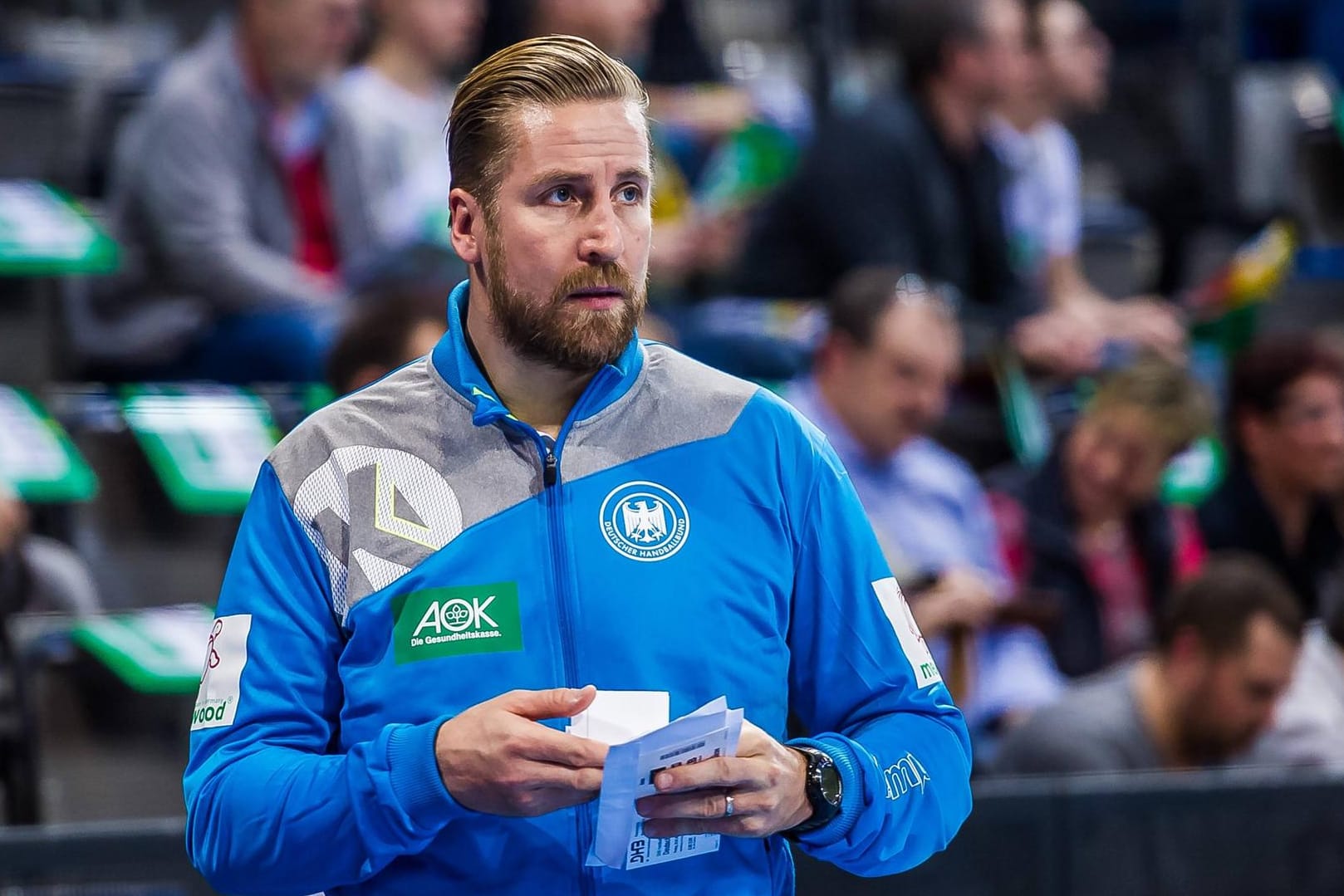 Oliver Roggisch: Der DHB-Teammanager erwartet eine schwere Aufgabe gegen Mazedonien.