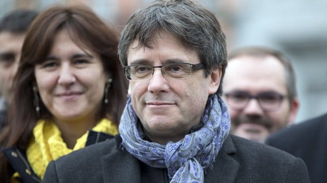 Puigdemont war Ende Oktober als Regionalpräsident abgesetzt worden. Puigdemont war Ende Oktober als Regionalpräsident abgesetzt worden.
