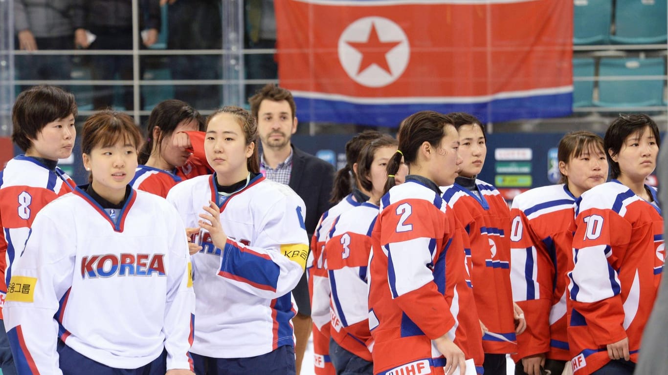 Bei den Olympischen Winterspielen 2018 bilden Süd- und Nordkorea ein gemeinsames Frauen-Team im Eishockey.
