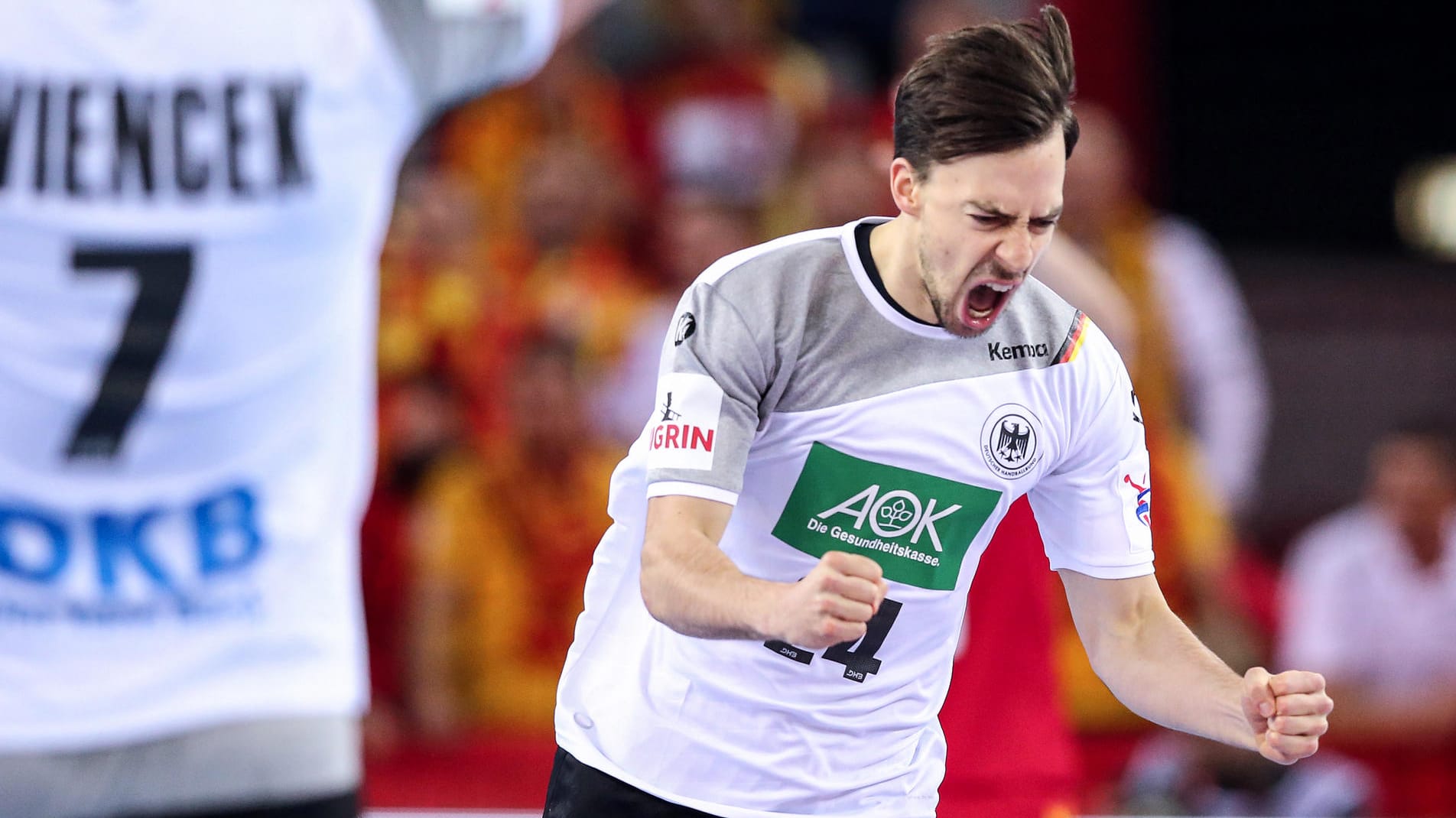 Zahlen lügen nicht: Patrick Groetzki und die deutsche Handball-Nationalmannschaft hat noch alle Chancen auf den Titel.