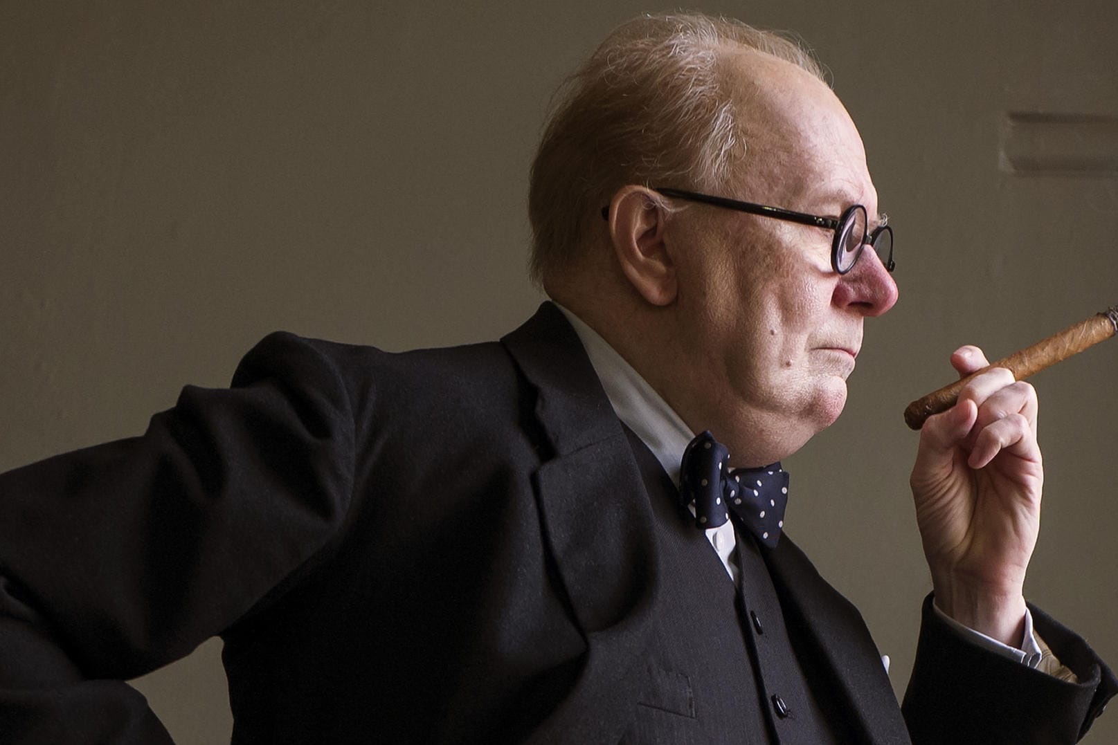 Gary Oldman: In "Die dunkelste Stunde" spielt er Winston Churchill.