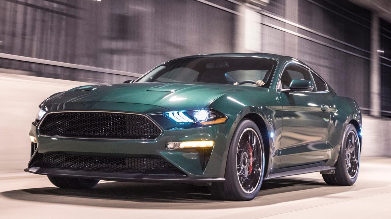 Mustang "Bullitt": Ford verzichtet auf übermäßig viel Chrom-Zierrat.