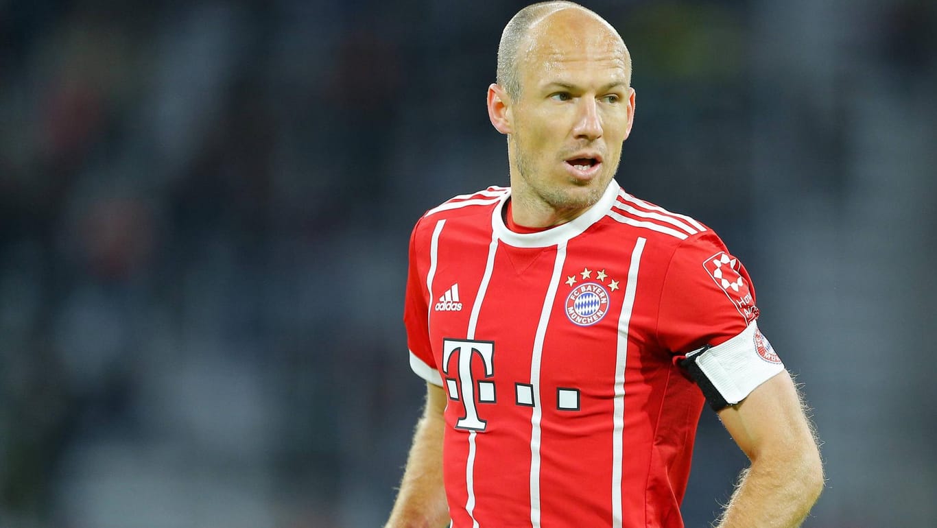 Arjen Robben im Trikot des FC Bayern: Die Zukunft des Niederländers ist noch unklar.