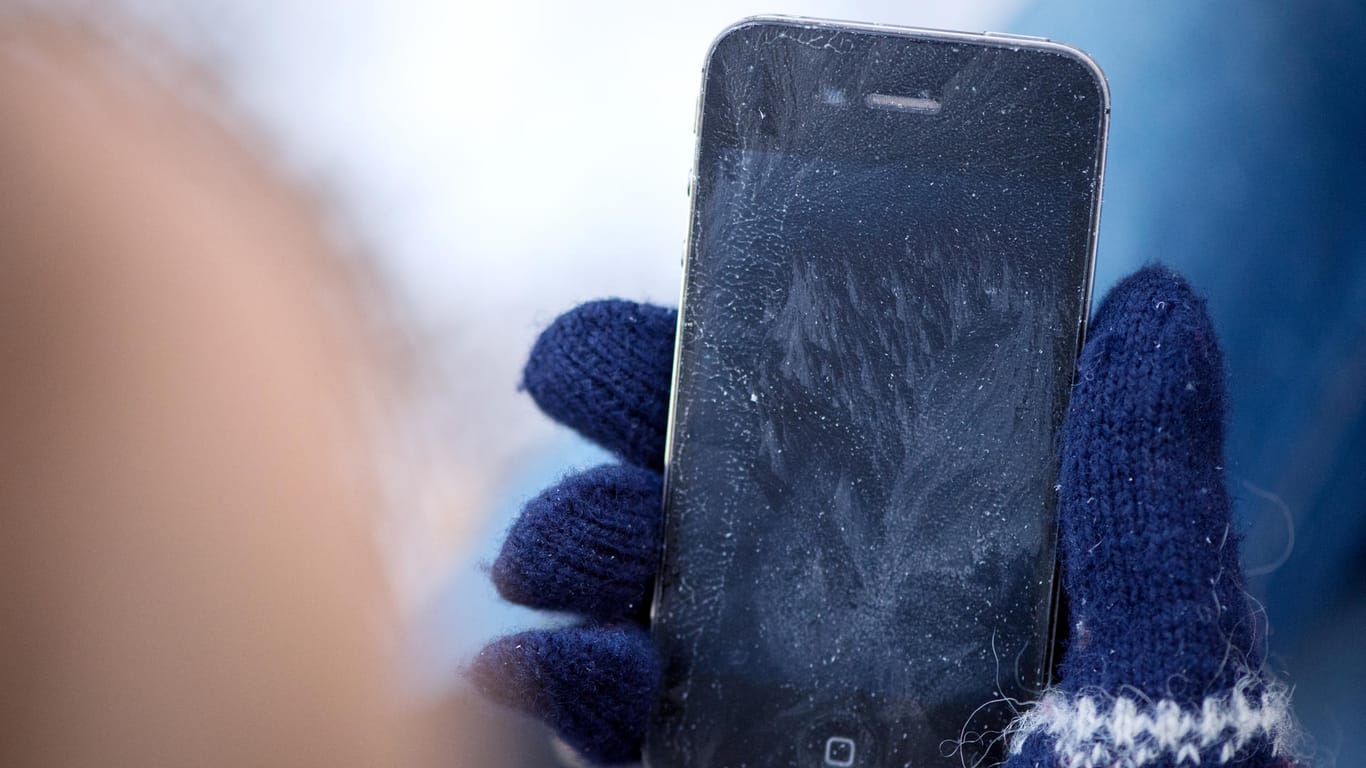 Gefrorenes Handy: Tipps für Smartphone-Nutzer im Winter