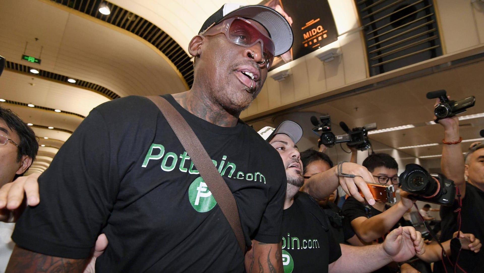 Dennis Rodman: Der fünfmalige NBA-Champion ist seit 2011 in der NBA Hall of Fame.