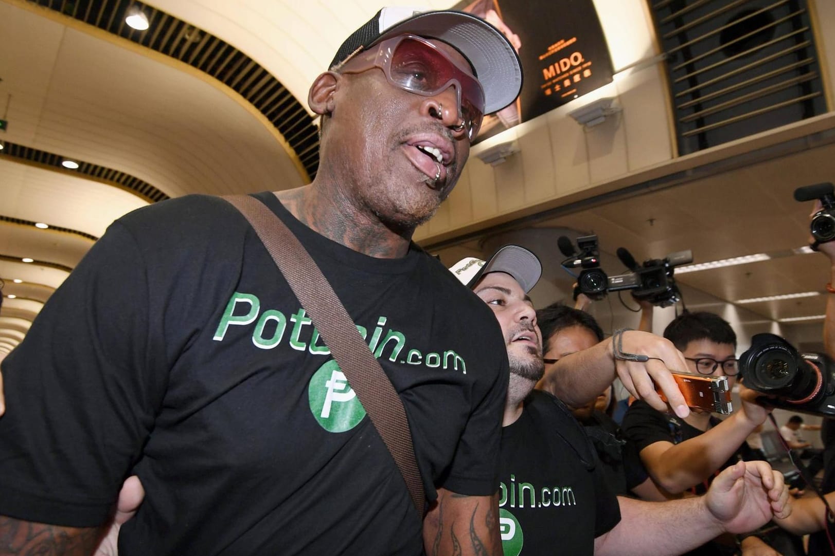 Dennis Rodman: Der fünfmalige NBA-Champion ist seit 2011 in der NBA Hall of Fame.