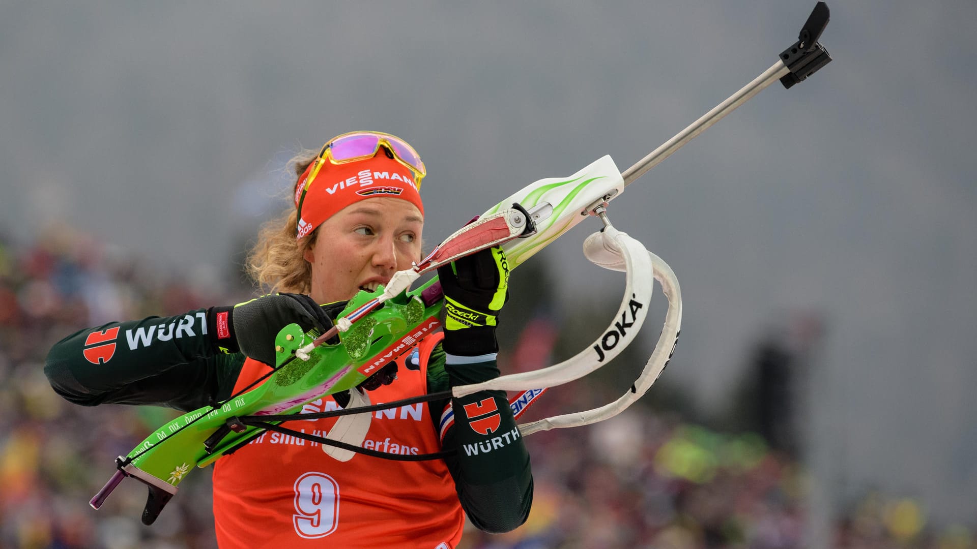 Laura Dahlmeier wusste in Antholz zu überzeugen.