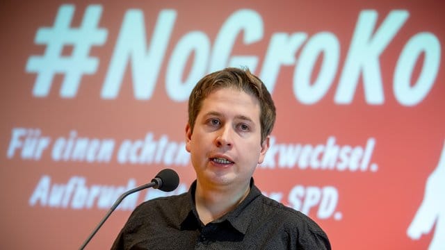 Viel Medienaufmerksamkeit: Juso-Chef Kevin Kühnert ist Führungsfigur der GroKo-Gegner. Viel Medienaufmerksamkeit: Juso-Chef Kevin Kühnert ist Führungsfigur der GroKo-Gegner.