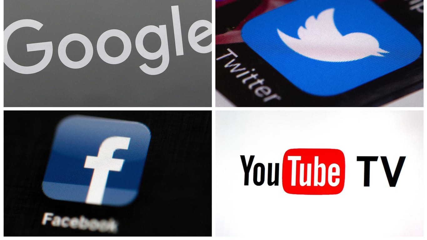 Die Logos der größten Sozialen Netzwerke
