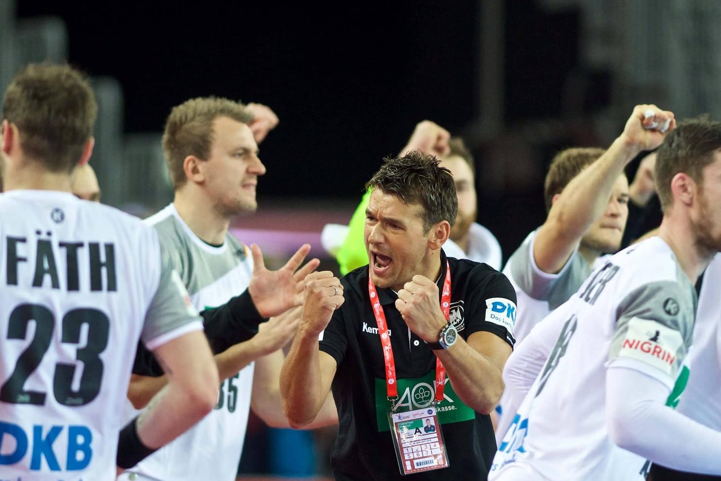 Will den wichtigen Auftaktsieg in der Hauptrunde: Die deutsche Handball-Nationalmannschaft.