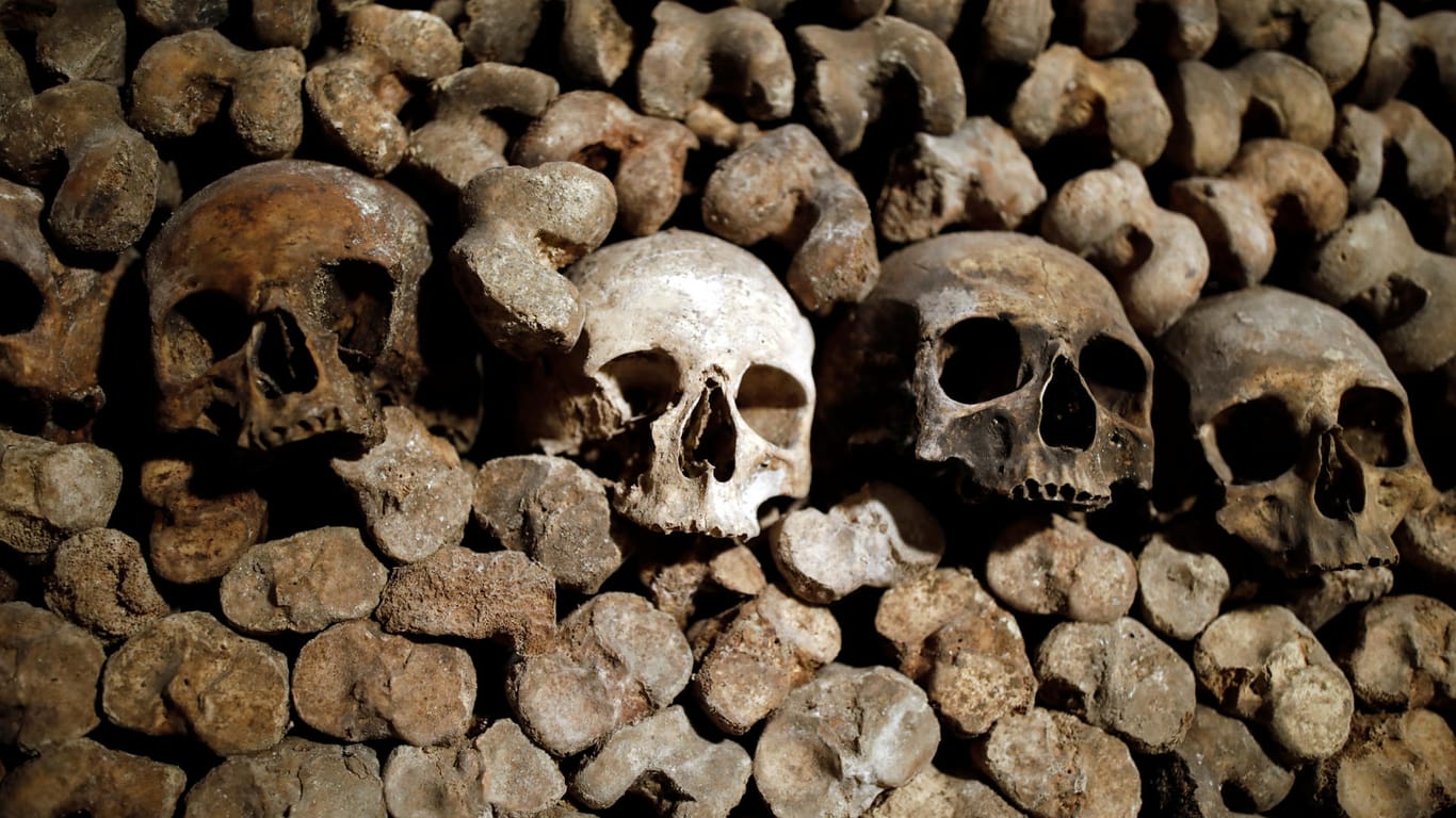 Totenschädel: Die Pest brachte im Mittelalter unzähligen Menschen den Tod.