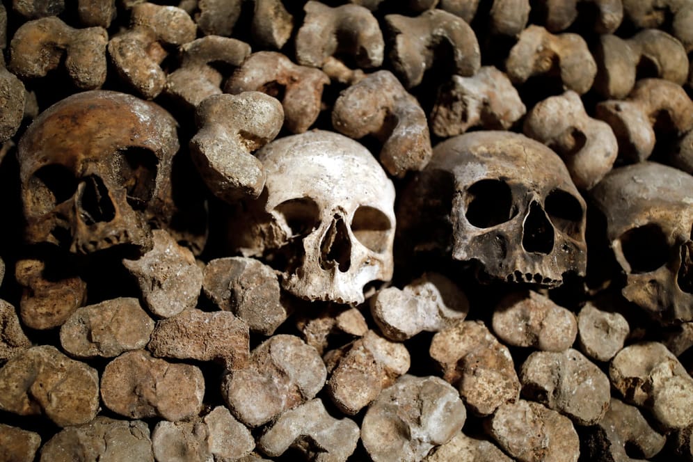 Totenschädel: Die Pest brachte im Mittelalter unzähligen Menschen den Tod.