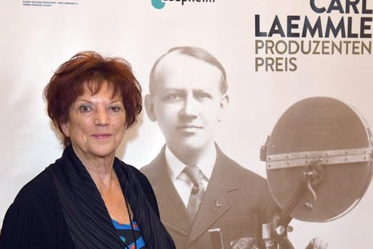 Regina Ziegler wird mit dem Carl Laemmle Produzentenpreis 2018 geehrt.