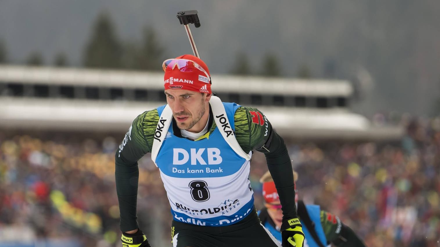 Geglückte Olympia-Generalprobe: Arnd Peiffer blieb beim Sprint in Antholz fehlerfrei.