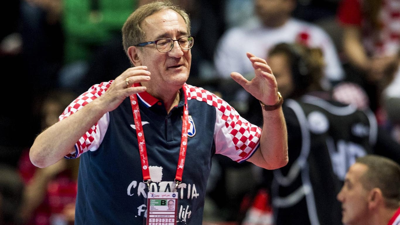 Sorgte für einen Skandal: Kroatien-Trainer Lino Cervar.