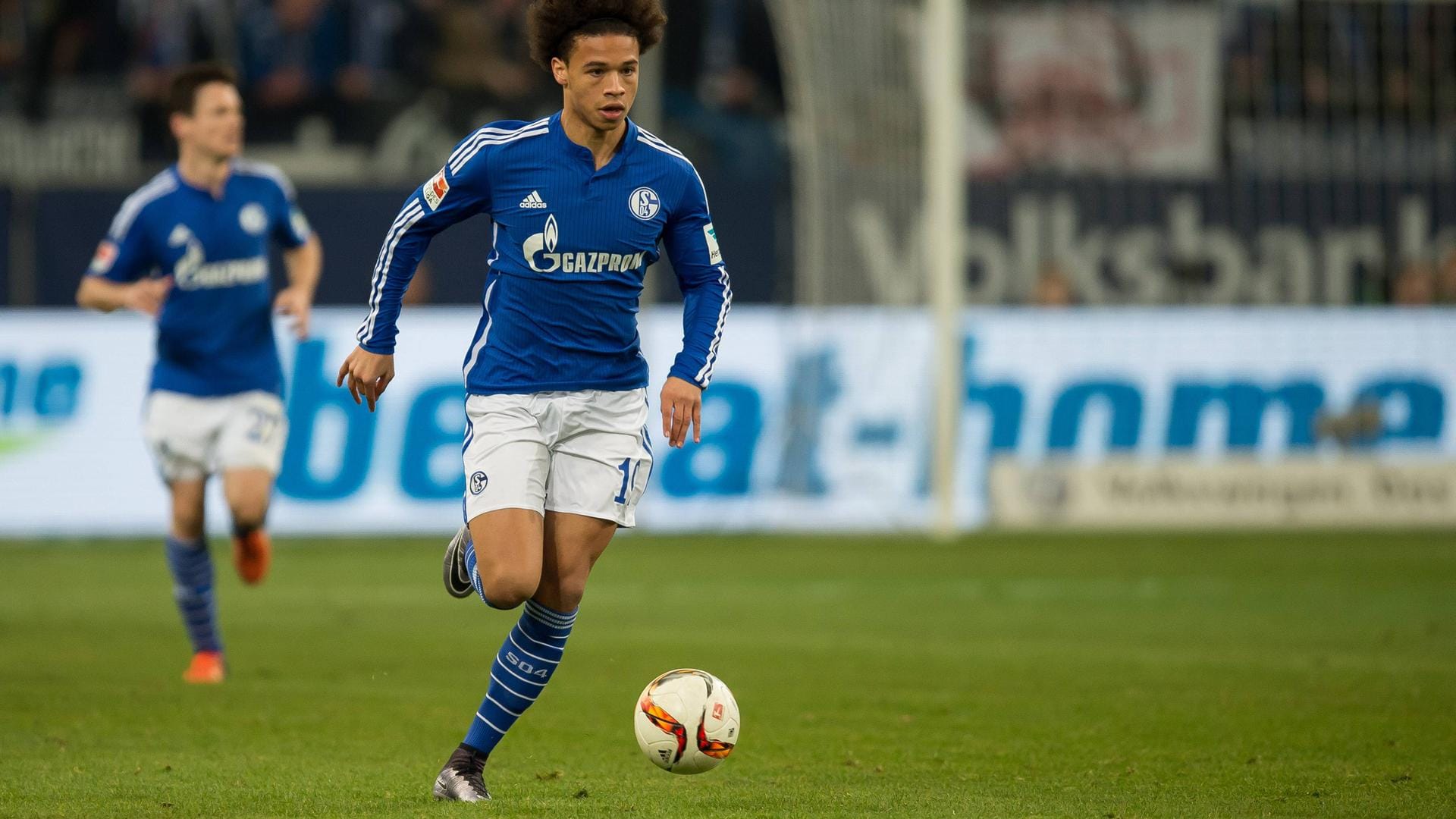 Leroy Sané verließ Schalke 2016 Richtung Manchester City.